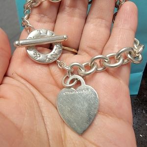heart toggle necklace tiffany